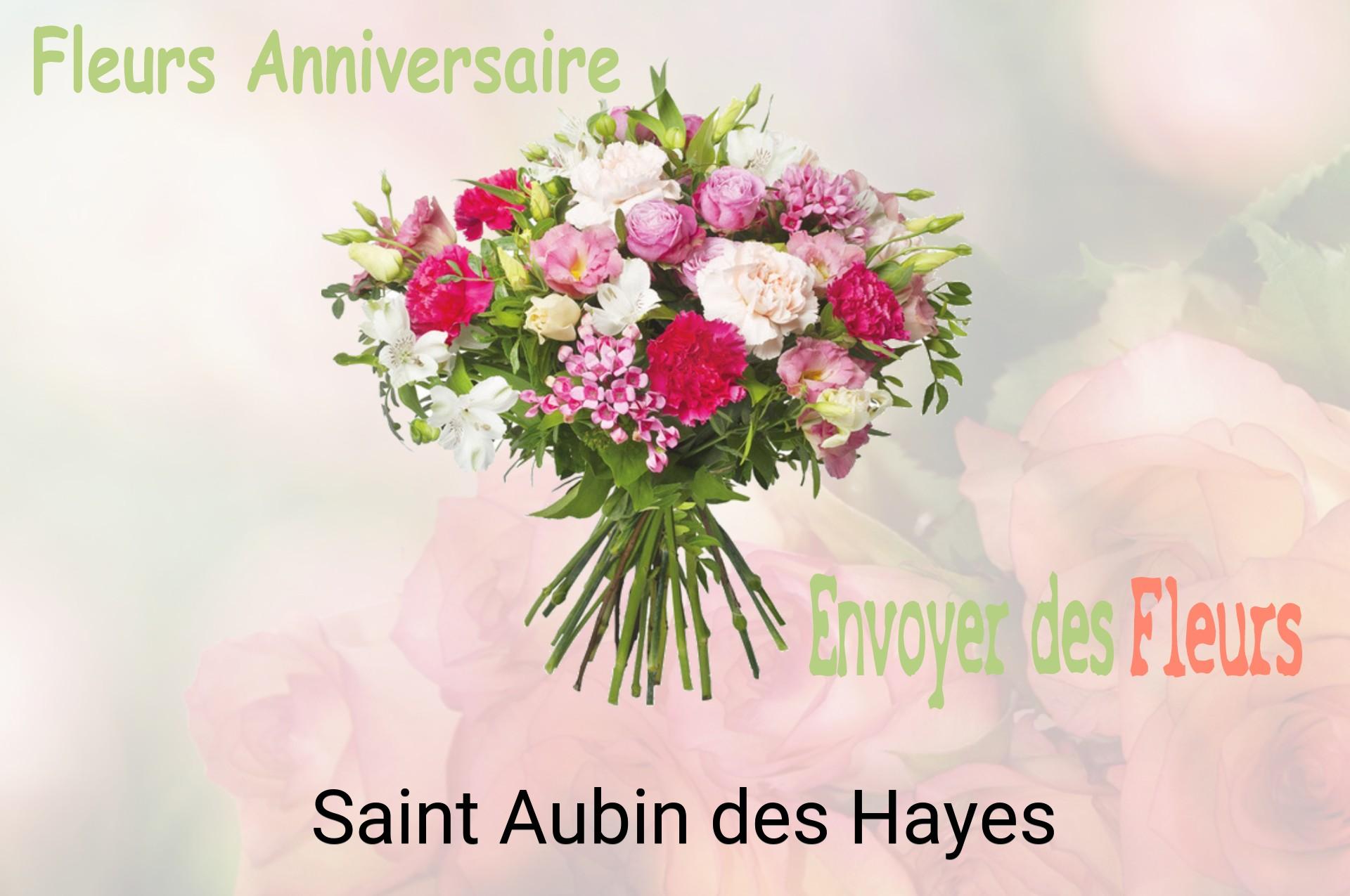 Bouquet de fleurs d’anniversaire livré à Saint-Aubin-des-Hayes